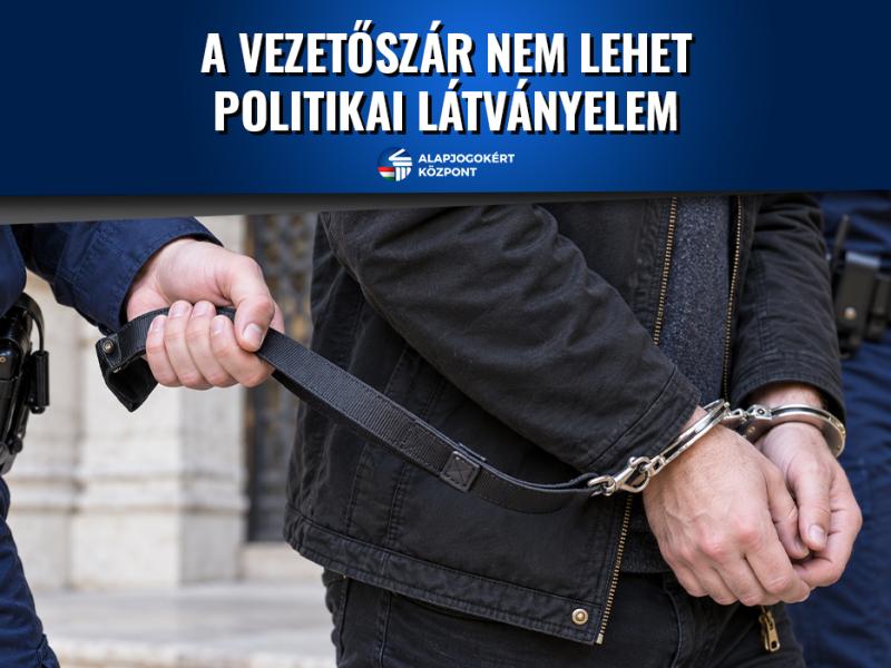 A VEZETŐSZÁR NEM LEHET POLITIKAI LÁTVÁNYELEM