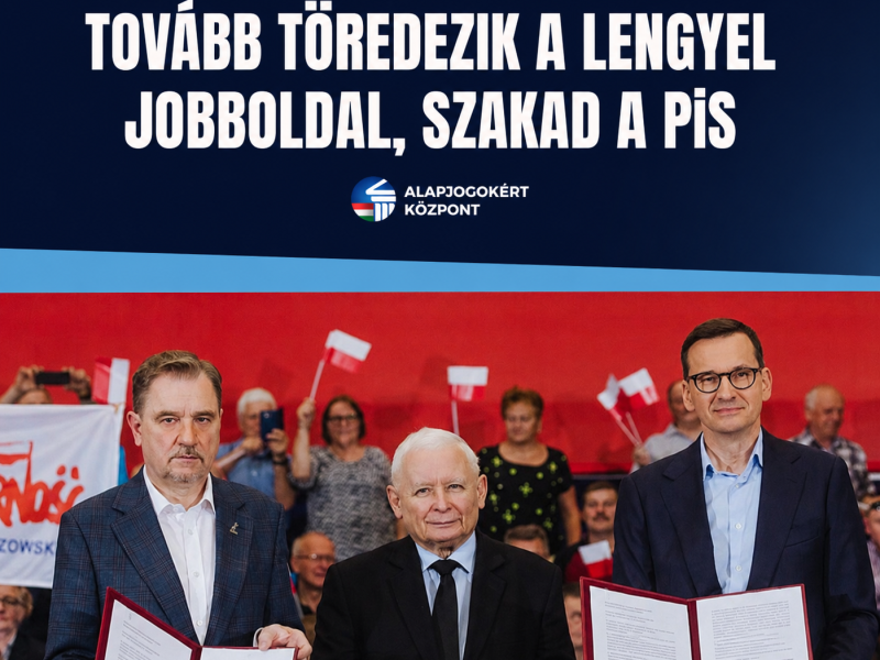 TOVÁBB TÖREDEZIK A LENGYEL JOBBOLDAL, SZAKAD A PiS