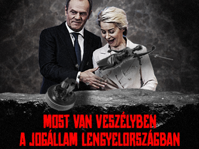 Most van veszélyben a jogállam Lengyelországban