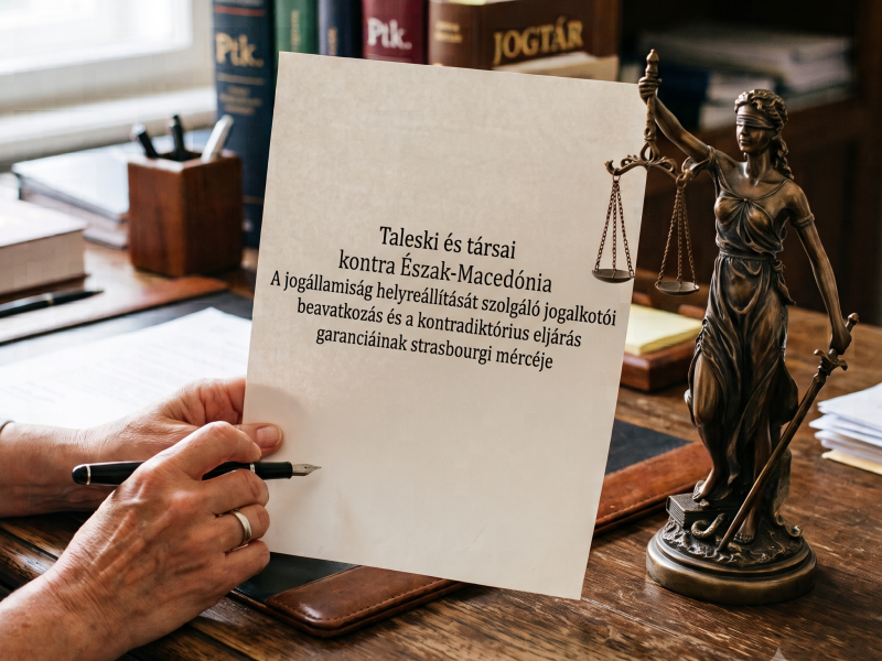 Taleski és társai kontra Észak-Macedónia