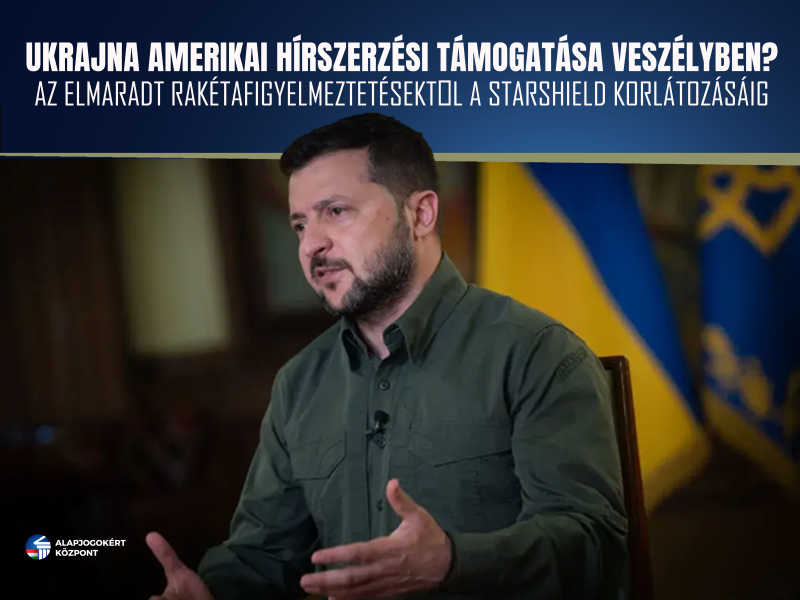 UKRAJNA AMERIKAI HÍRSZERZÉSI TÁMOGATÁSA VESZÉLYBEN?