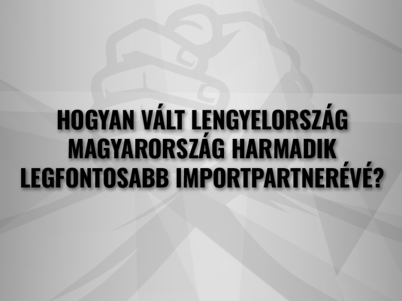 HOGYAN VÁLT LENGYELORSZÁG MAGYARORSZÁG HARMADIK LEGFONTOSABB IMPORTPARTNERÉVÉ?